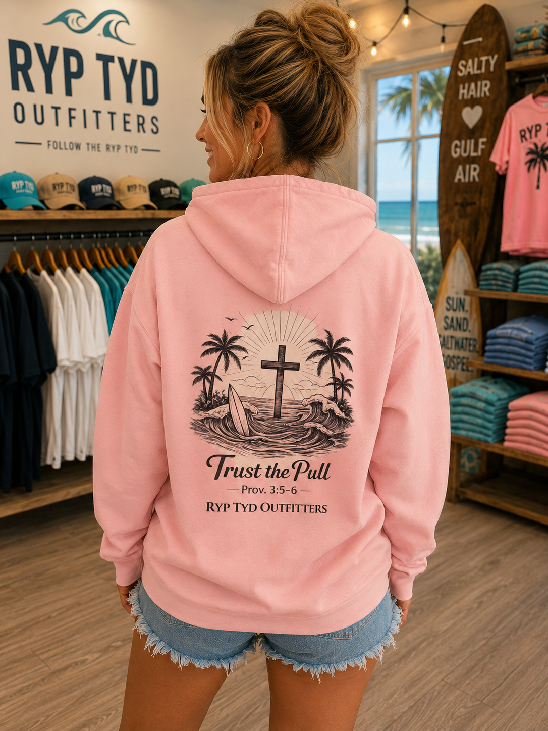 Trust the Pull- Independent Trading Co. Hoodie