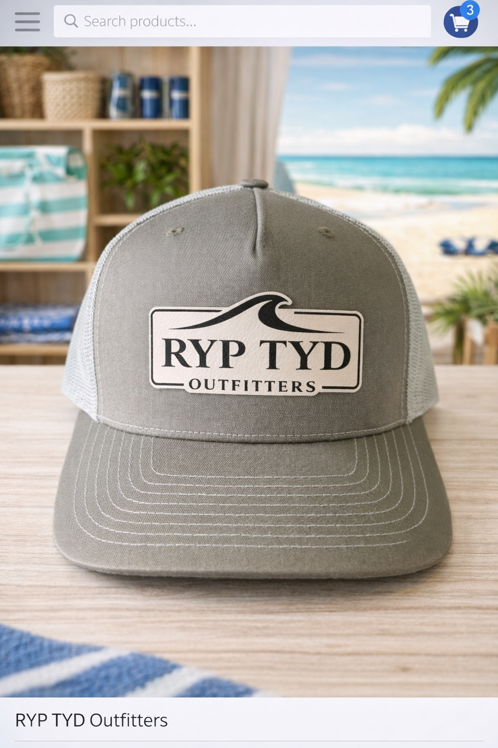 Ryp Tyd Outfitters Classic Patch Hat