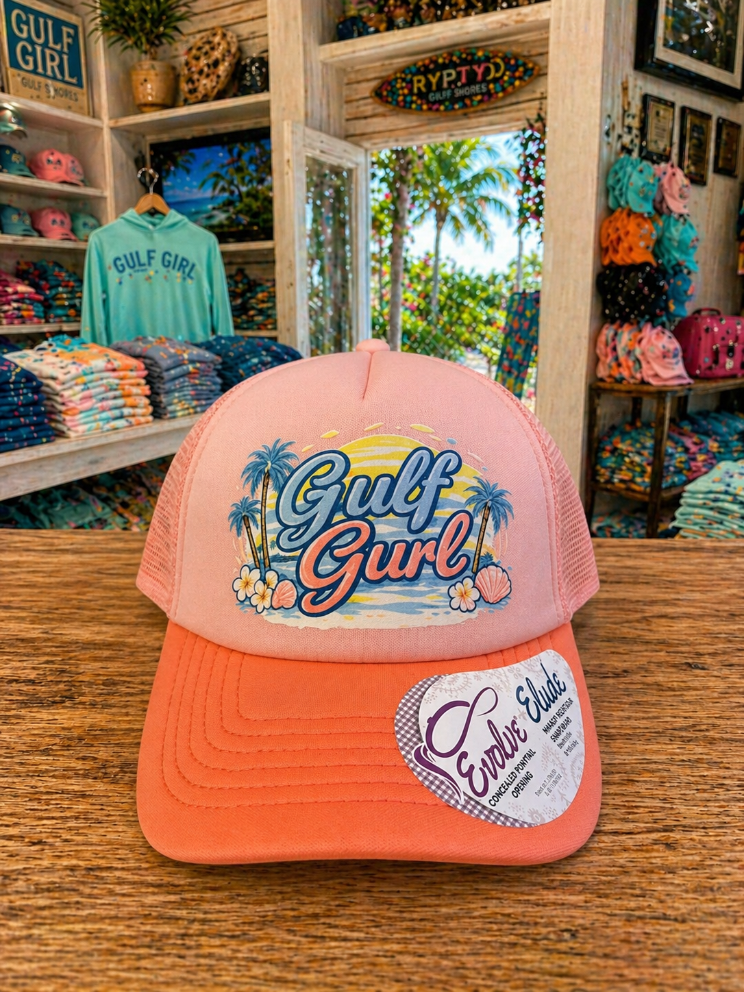 Gulf Gurl Foam Trucker Hat