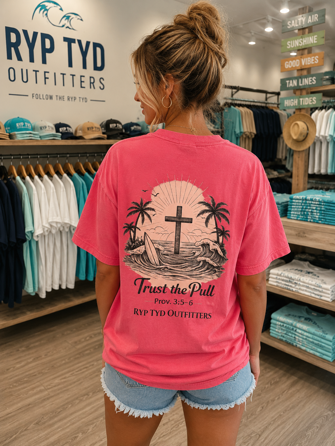 Trust the Pull- Comfort Colors®️ Tee