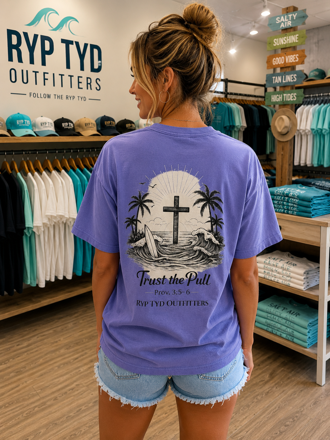 Trust the Pull- Comfort Colors®️ Tee