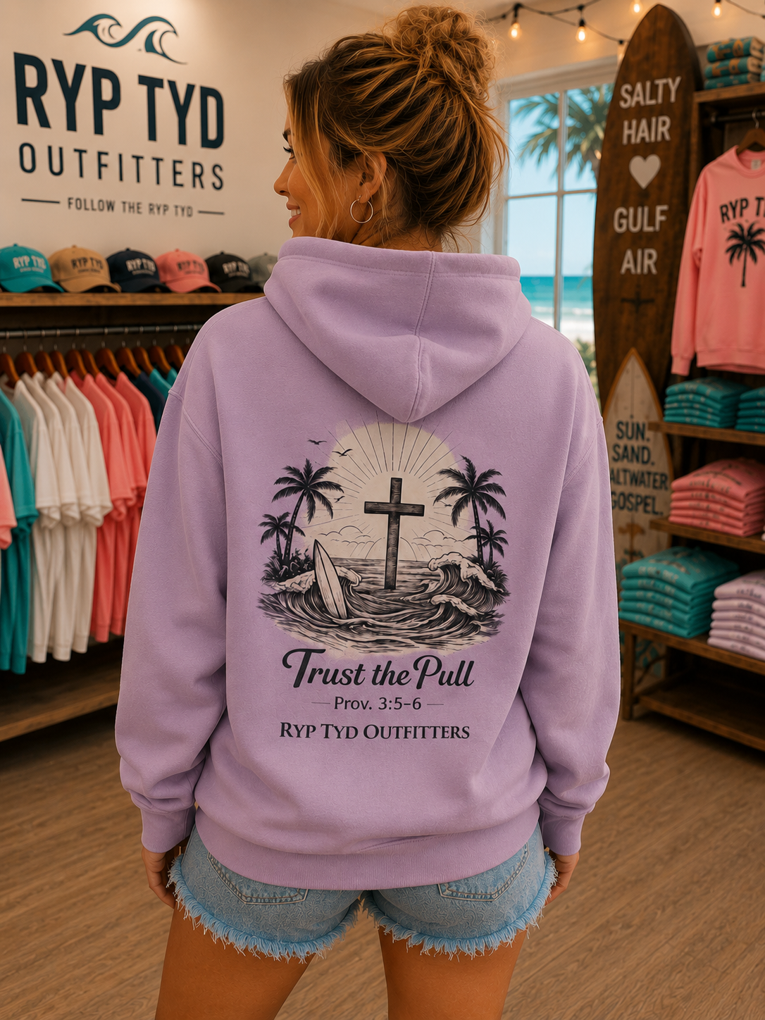 Trust the Pull- Independent Trading Co. Hoodie