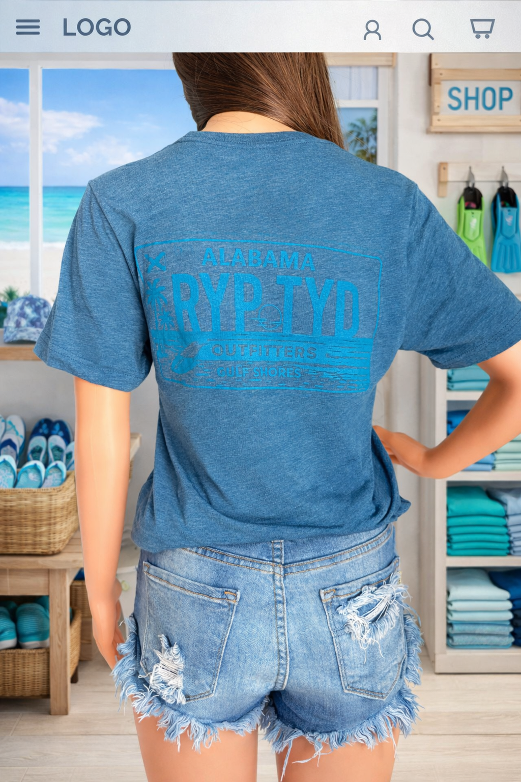 Ryp Tyd Outfitters - Bella+Canvas® "License Plate" Tee