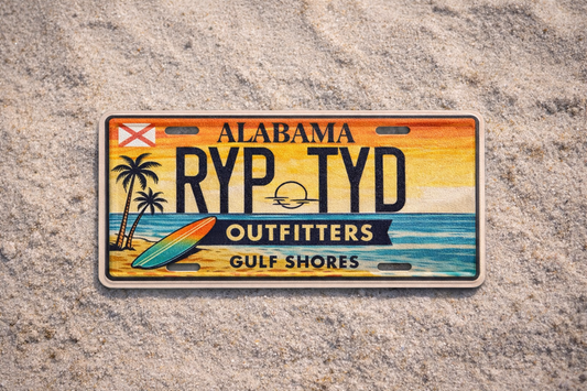 Ryp Tyd License Plate Magnet