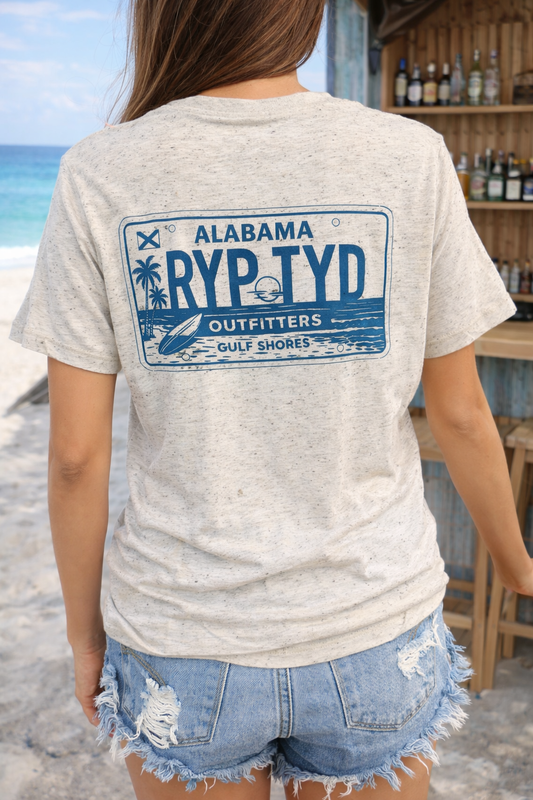 Ryp Tyd Outfitters - Bella+Canvas® "License Plate" Tee