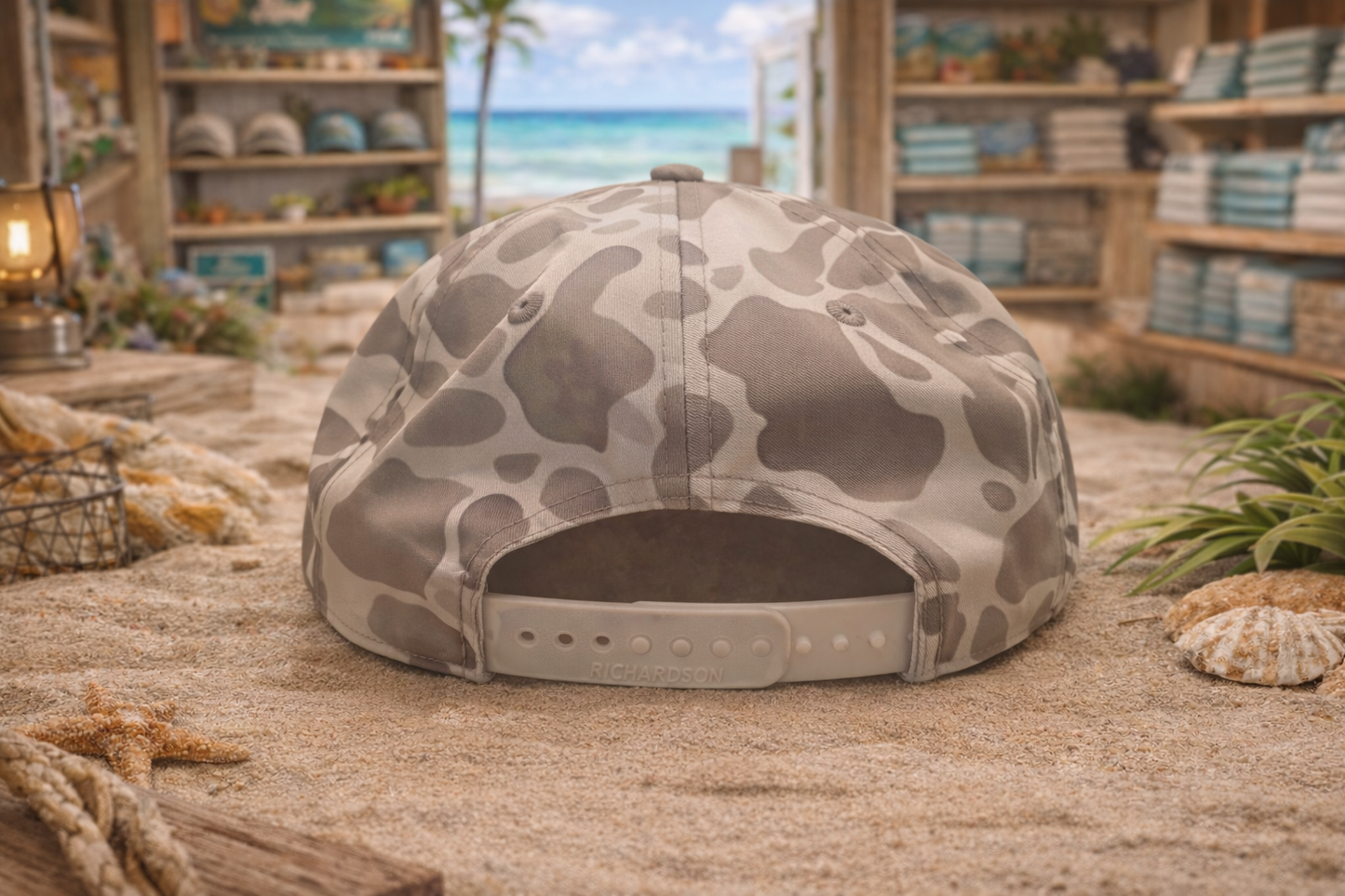 Ryp Tyd Outfitters Coastal Camo Snapback Hat